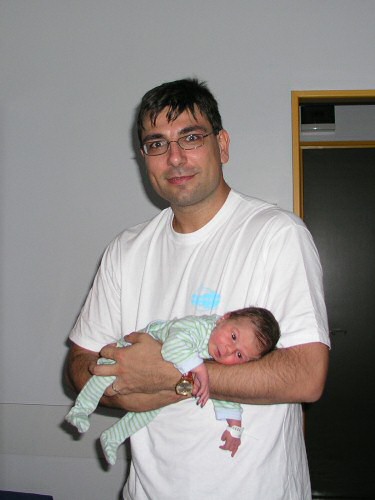 Giulia con pap Riccardo